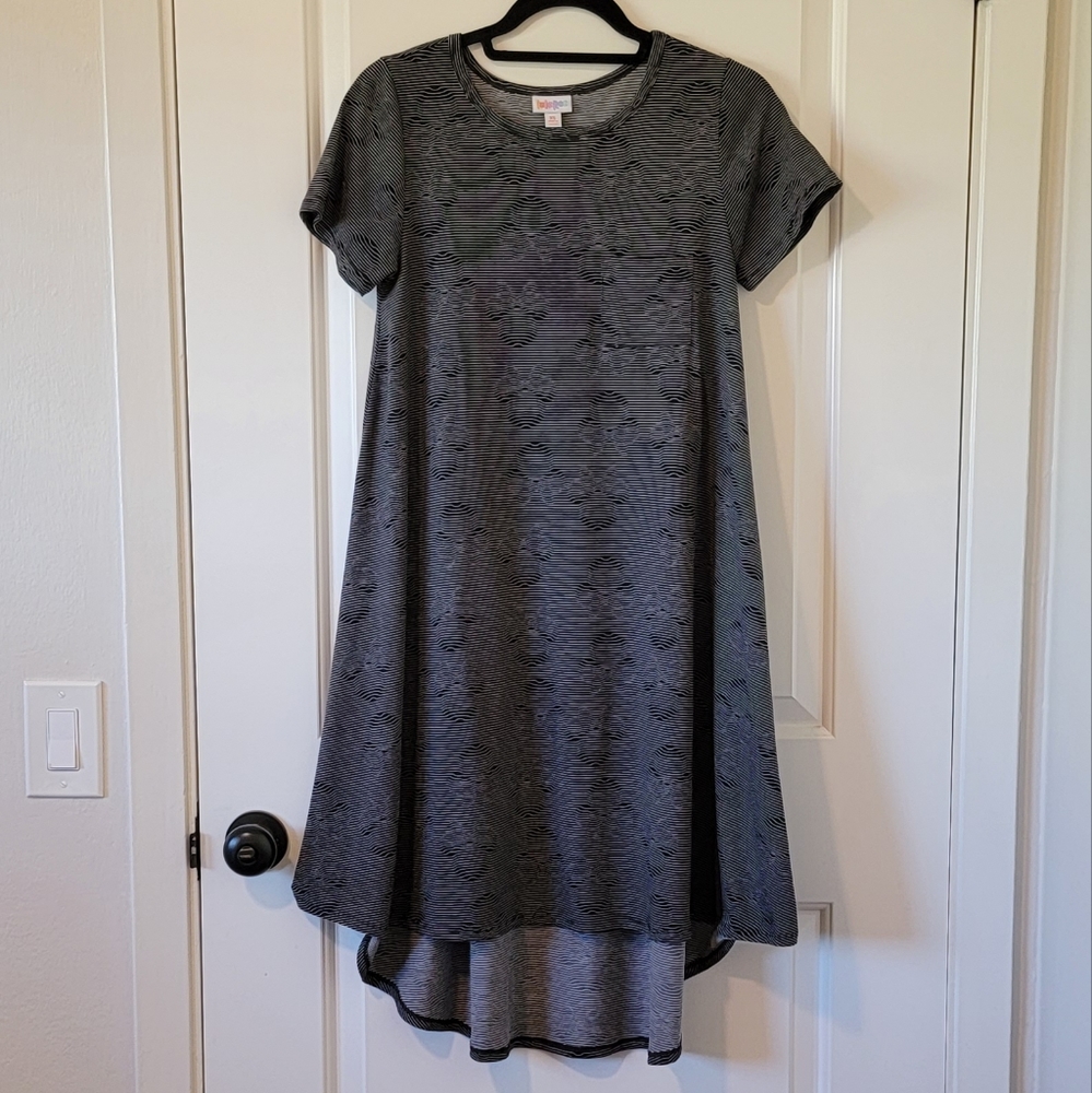 EUC LuLaRoe Disney Hidden Minnie Carly XS